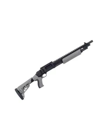 Imagen Escopeta de corredera MOSSBERG 500 ATI Tactical gris - 12/76